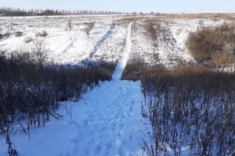 Горка возле объездной магистрали.