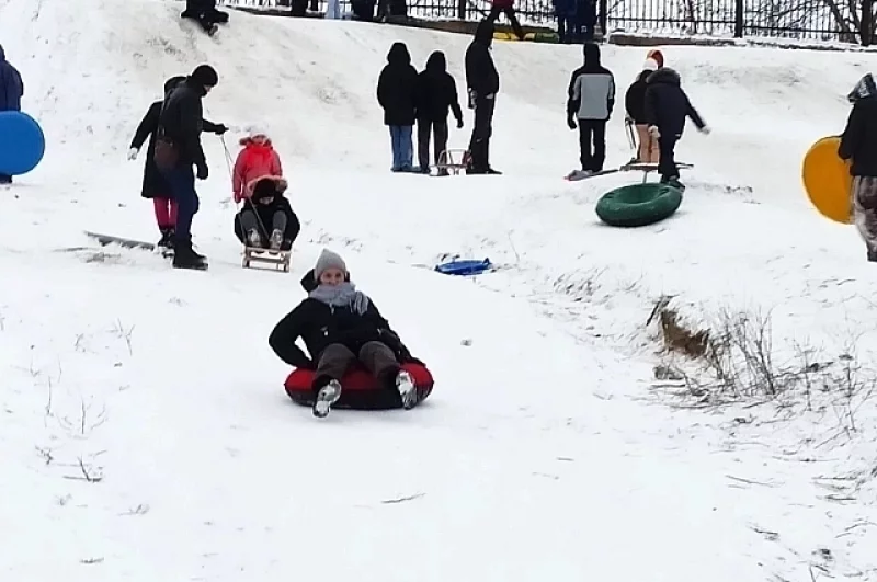 Зимние забавы.