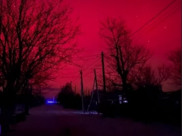 Необычным природным явлением любовались даже в кубанских станицах. 