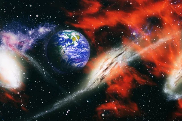 В данный момент в околоземном пространстве бушует радиационный шторм.