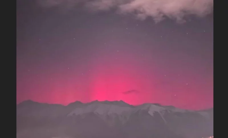 Полярное сияние заметили там, где оно бывает крайне редко.