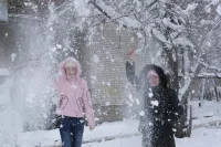 Таких снегопадов у нас не было давно – есть повод порадоваться погоде!