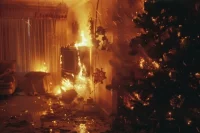 В Орске при ночном пожаре погибли два человека