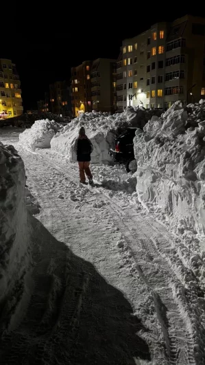 Кому-то повезло - их дворы стали чистить. 