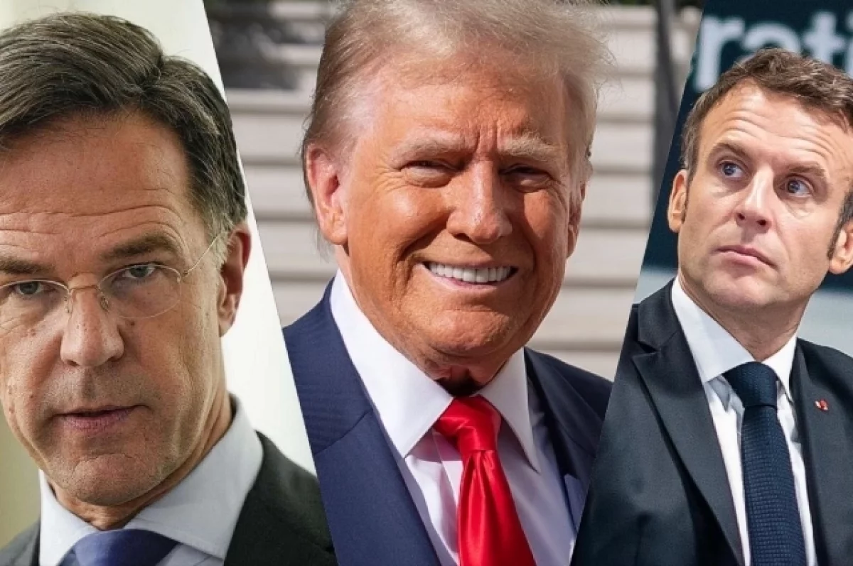 Politico: публикация Трампом переписки с Макроном и Рютте привела в ужас ЕС