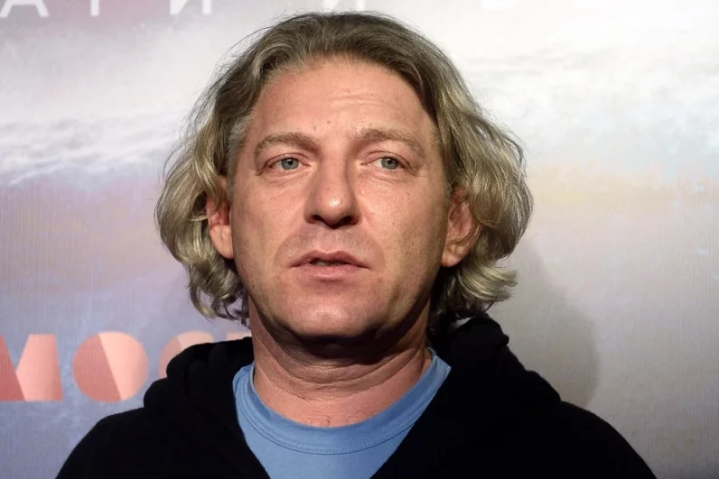 Продюсер, телеведущий Александр Олейников на премьере фильма Ридли Скотта «Исход: Цари и Боги» в кинотеатре «Москва».