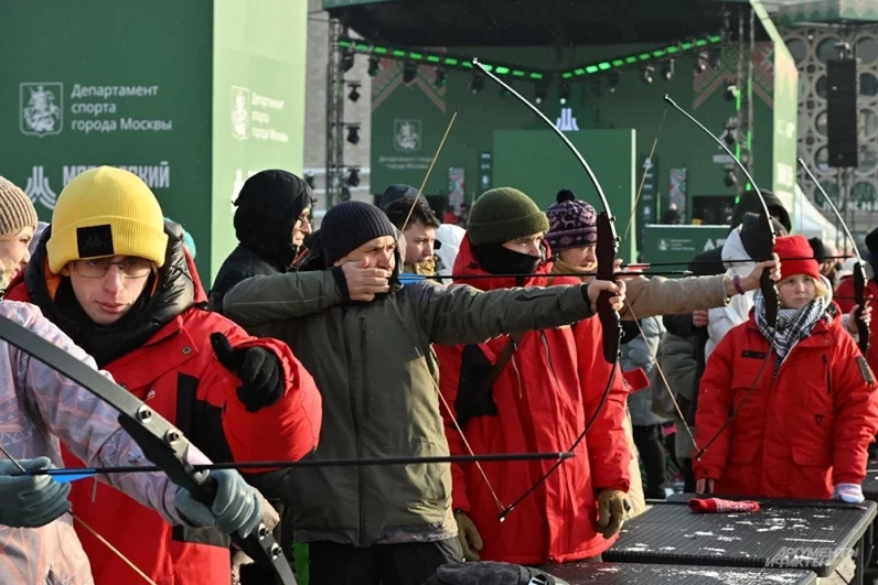 В «Лужниках» 25 января  прошел Зимний день Московского спорта.