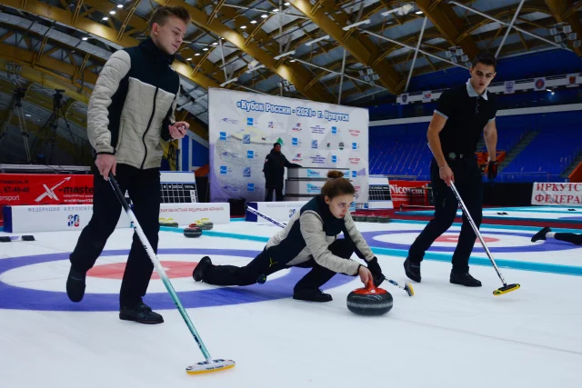 Кёрлинг – один из самых активных видов спорта в крае