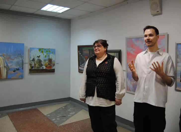 Открытие состоялось в Омской Арт-резиденции.