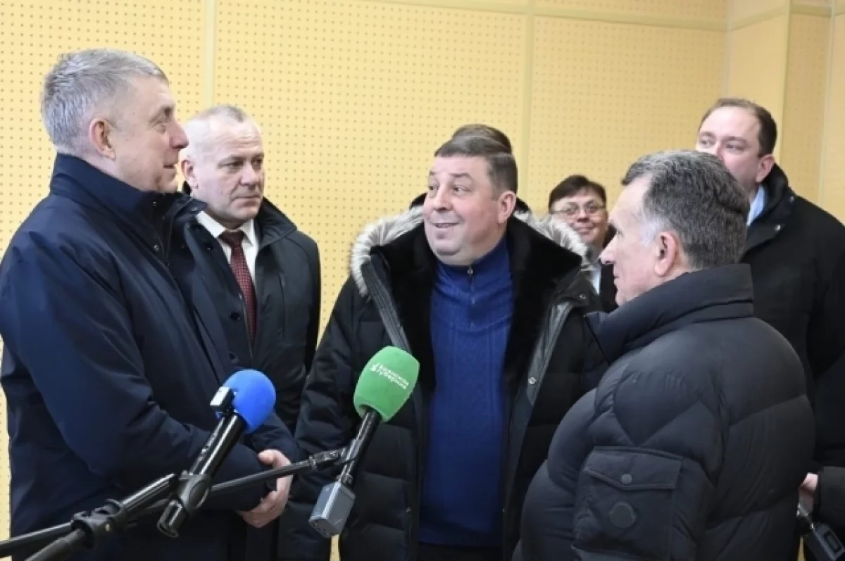 Губернатор проверил ход работ в брянском филиале Сеченовского университета