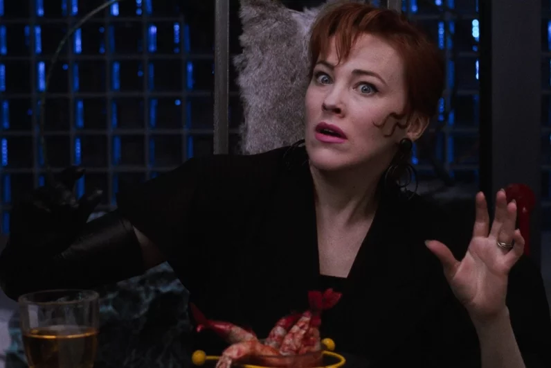 Кэтрин О’Хара в фильме «Битлджюс», 1988 год. 