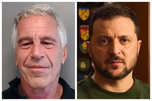 Джеффри Эпштейн и Владимир Зеленский.