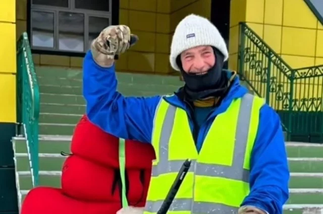 Турист Адам Борейко из Польши