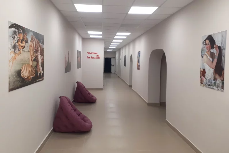 Коридор спального корпуса.