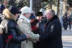 В церемонии принимал участие фронтовик Александр Медков.