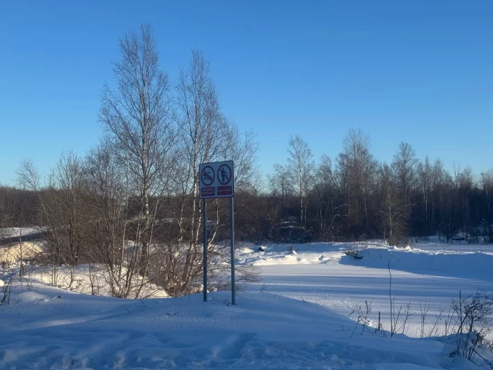 Окрестности места преступления. Сюда подозреваемый указал дорогу после задержания.