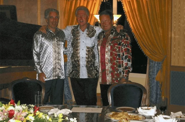 Джеффри Эпштейн и бывший президент Билл Клинтон.