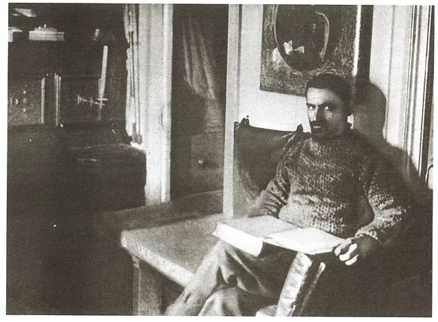 Александр Колчак во время первой полярной экспедиции.