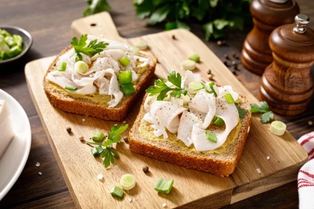 Несмотря на всю пользу ржаного хлеба и сала, необходимо знать, что рекомендуемая суточная норма сала для здорового взрослого человека составляет 15–20 г.