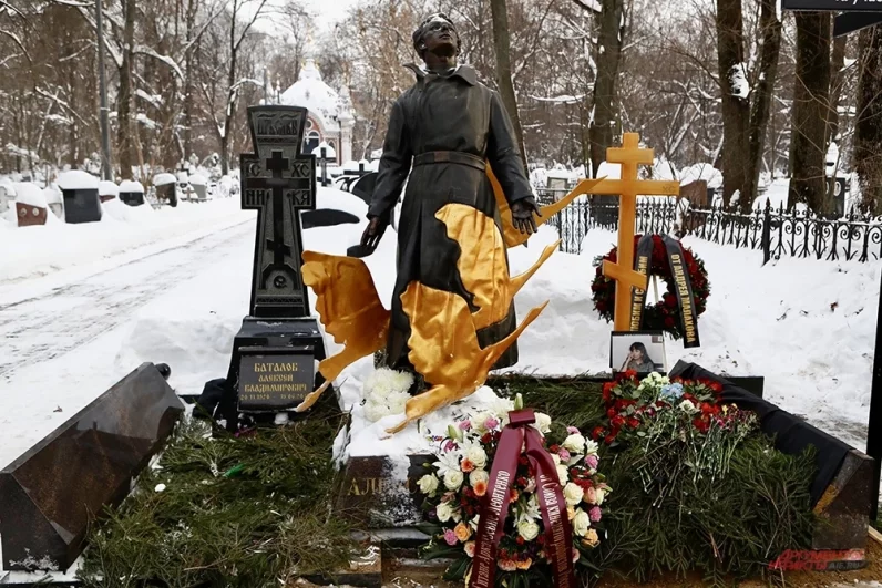 Церемония прощания с артисткой цирка Гитаной Леонтенко, вдовой народного артиста СССР Алексея Баталова.