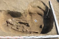 Захоронение в могильнике Чумыш-Перекат.