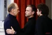  Актеры Алексей Гуськов и Виктор Добронравов (слева направо) на церемонии прощания.