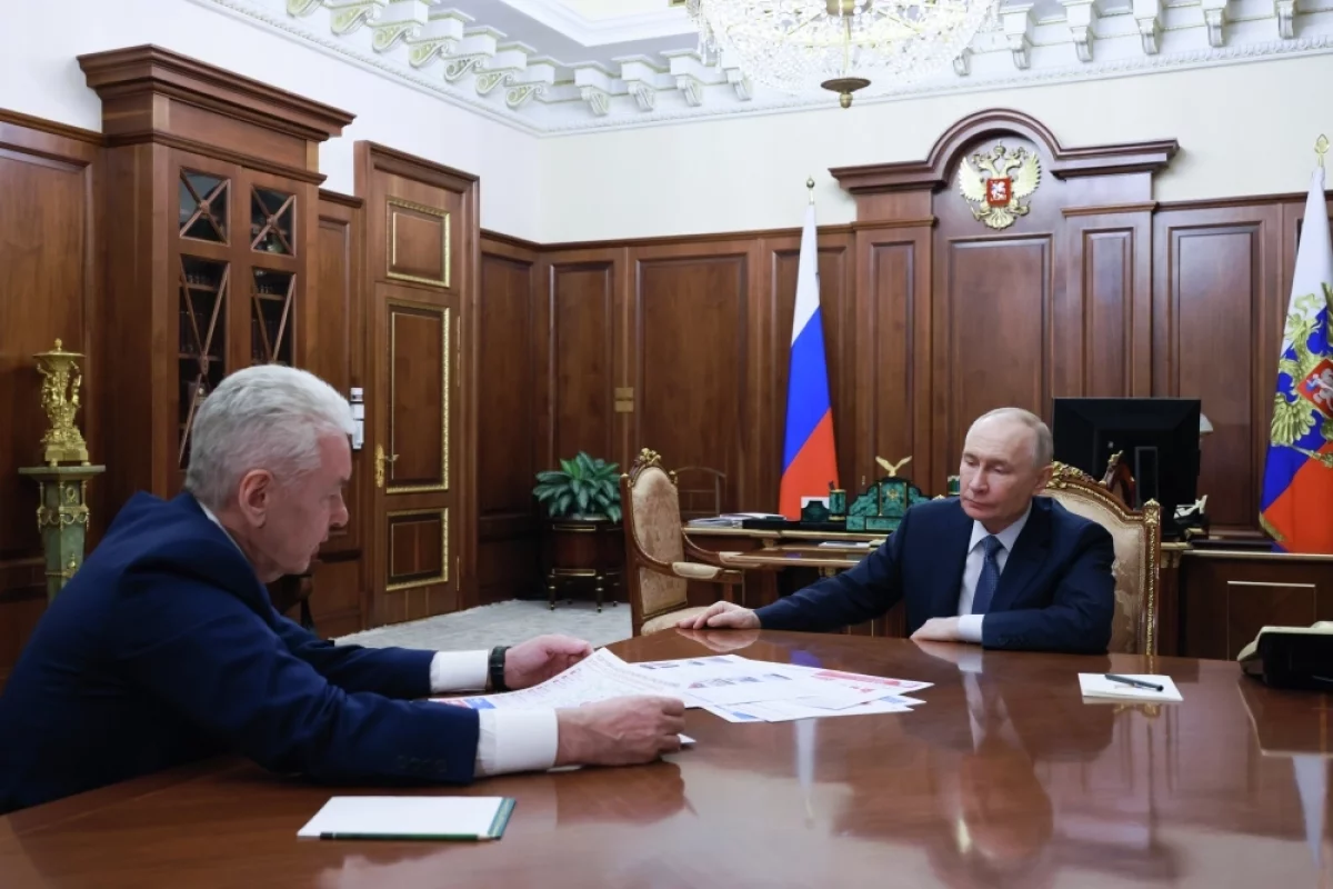 Собянин доложил Путину о реализации в Москве национальных проектов