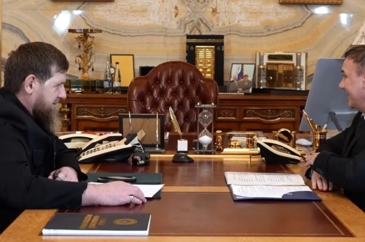 Кадыров назвал вбросом сообщения о ДТП с участием его сына Адама в Грозном