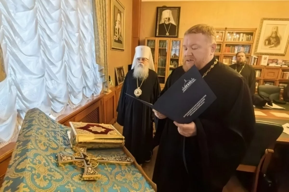Новый состав Епархиального суда привели к присяге в Петрозаводске