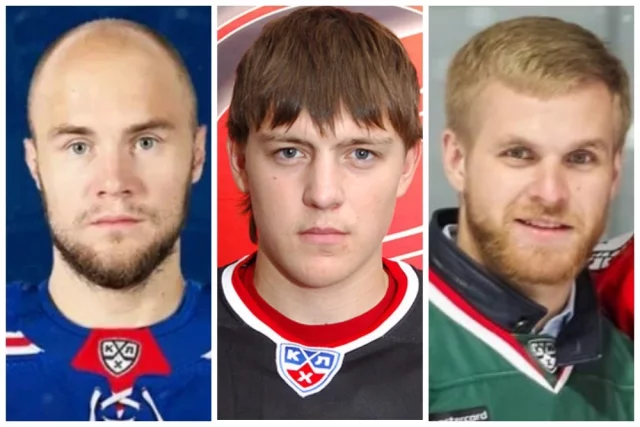 Слева направо: Артем Федоров, Алексей Черепанов, Федор Малыхин.