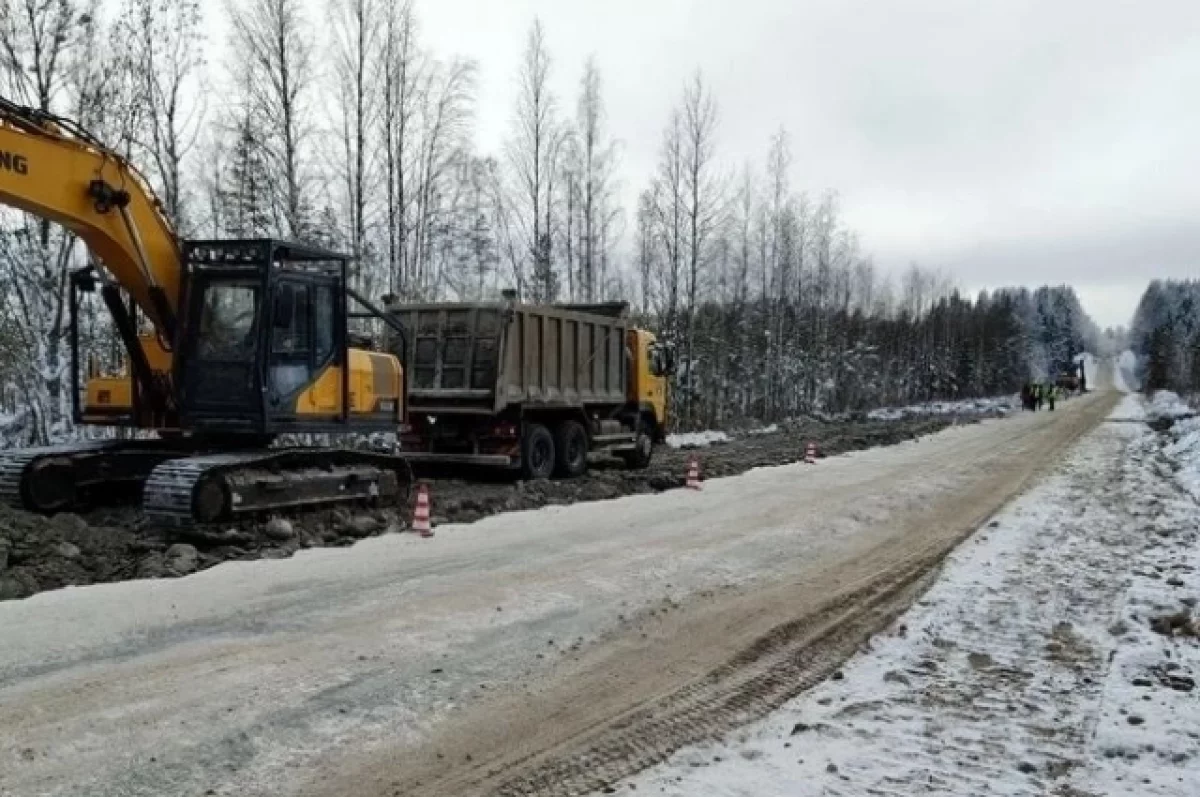 В Карелии приступили к ремонту ещё одного участка дороги Суоярви — Койриноя
