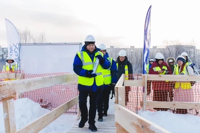 Основная фаза строительства началась с символичной закладки капсулы времени с пожеланиями для будущих поколений.