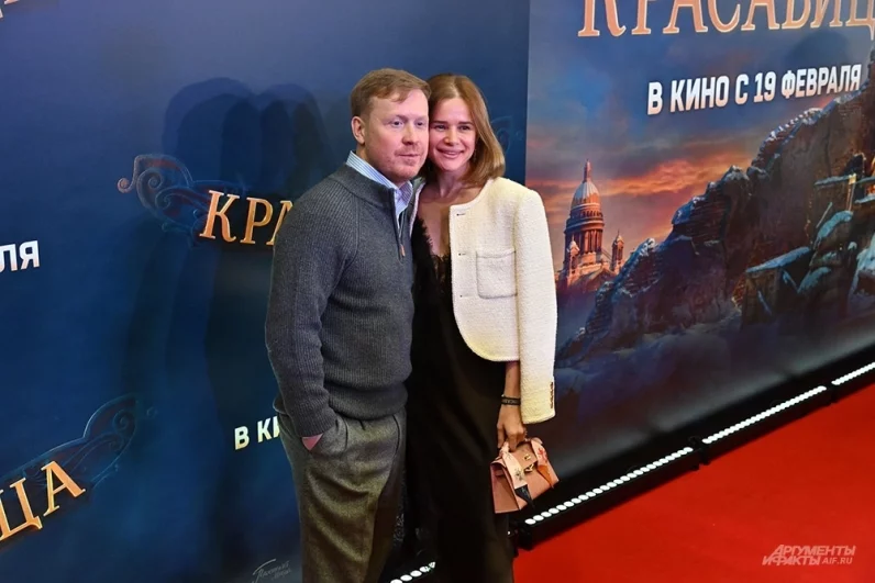 Режиссер фильма Антон Богданов с супругой Лаурой Кемстач.