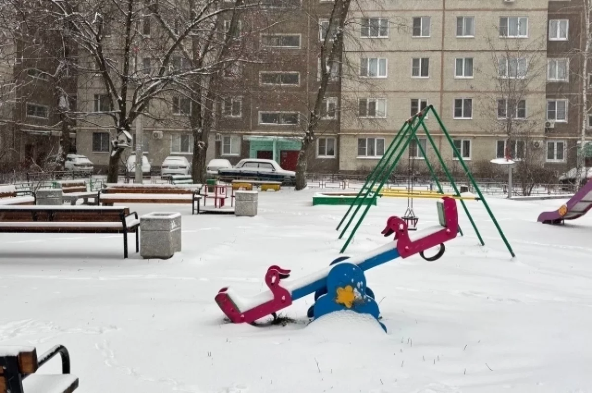 В парке Ашманна летом откроют детские площадки