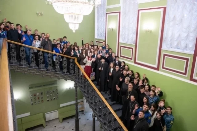 Встреча состоялась в здании теологического факультета НИУ БелГУ.