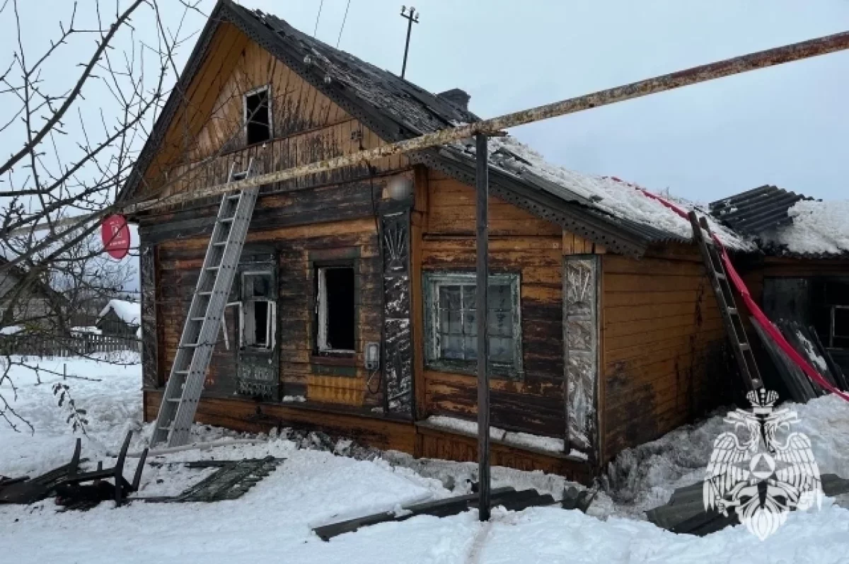В Ивановской области на пожаре погибли два человека