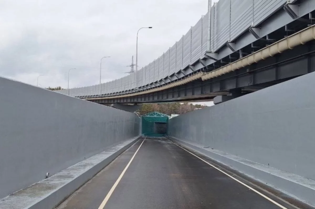 В Барнауле включат художественную подсветку на новой развязке