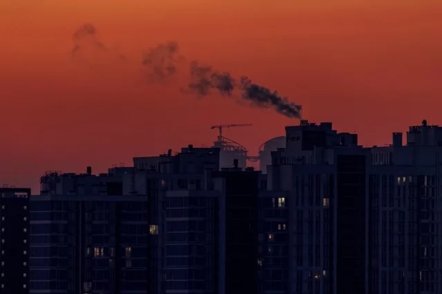 Блэкаут в Киеве после атаки ВС РФ.