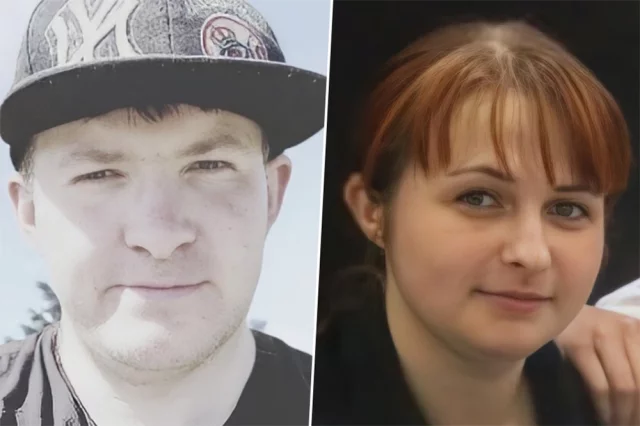 Михаил Кудрявцев и его девушка Яна.