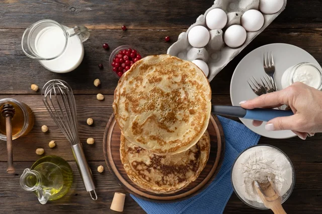 Проблема в том, что блинов можно съесть очень много.