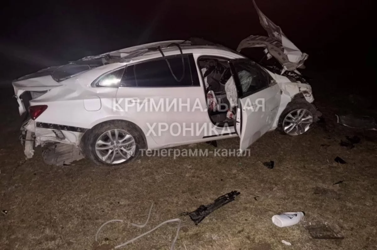 Мужчина погиб и его 8-летний сын пострадал в ДТП в Дагестане