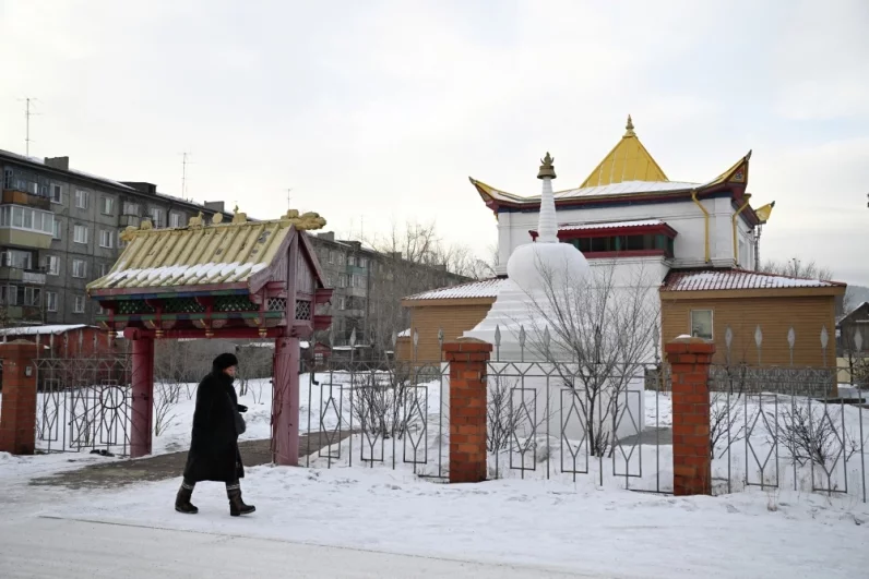 Единственный в России женский буддийский дацан «Зунгон Даржалинг» в Улан-Удэ.