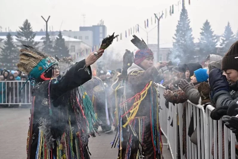 Обряды шаманов. 