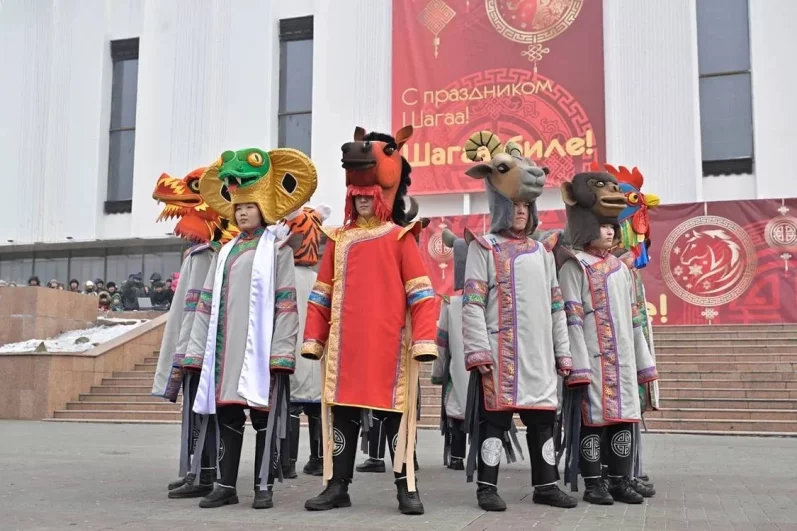 Для тувинцев наступил год Огненной Лошади.