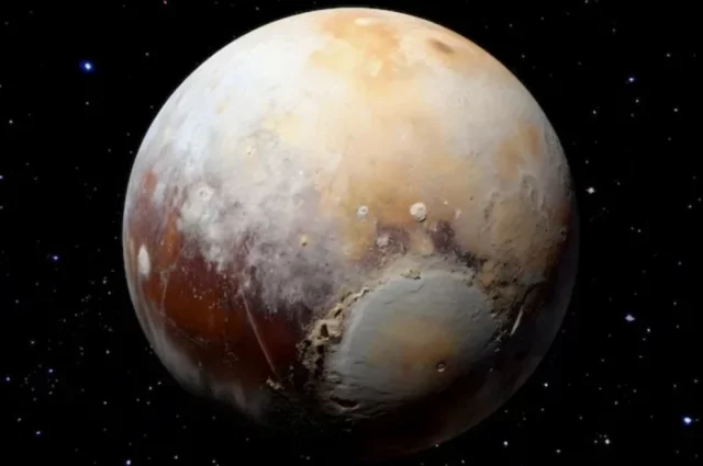 Снимок Плутона, сделанный камерой миссии New Horizons