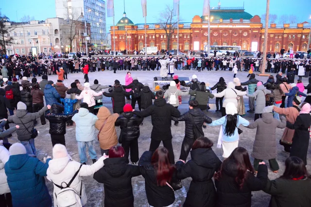 18 февраля в Иркутске прошёл большой праздник в честь Сагаалгана.