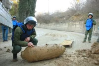 Вот такой опасный «сюрприз» был обнаружен недавно в Ялте.