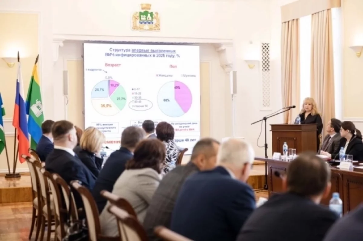 В Екатеринбурге заболеваемость СПИДом снизилась на 16%