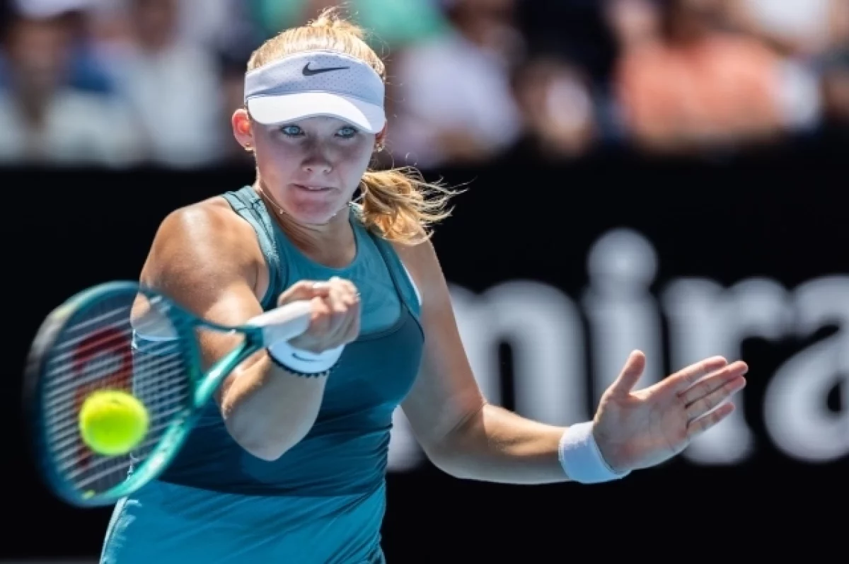 Андреева не смогла защитить титул победительницы турнира WTA 1000 в Дубае