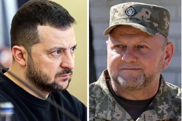 Владимир Зеленский, Валерий Залужный.